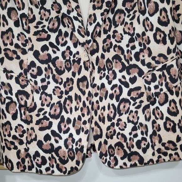 Victoria's Secret Leopard Print Blazer - Picture 5 of 14